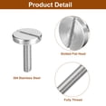 thumbnail image 4 of M4x16mm Slotted Round Large Flat Head Screws, 5Pack 304 Stainless Steel Screws, 4 of 5
