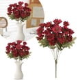 thumbnail image 2 of Artificial Daisies Flowers, Artificial Daisy Flowers, UV Resistant Outdoor Fake Wildflowers with Stems Faux, Greenery Shrubs Plants Arrangements for Wedding Decoration Home Garden Decoration, 1 Pcs, 2 of 9