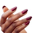 thumbnail image 2 of KISS Salon Color Press on Nails, Main Squeeze, Red, Medium Coffin, 28 Count, 2 of 10