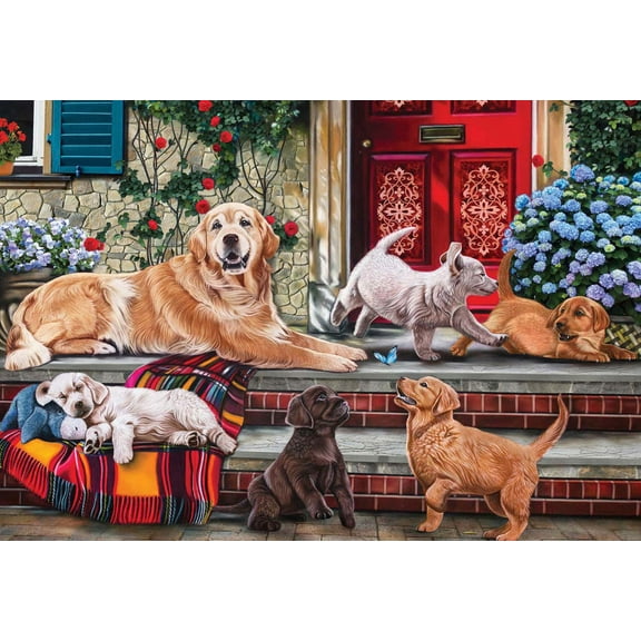 Dog Family 260 XL Piece Jigsaw Puzzle