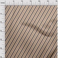 thumbnail image 2 of oneOone Cotton Silk Fabric Diagonal Stripe Printed Craft Fabric BTY 42 Inches Wide, 2 of 4