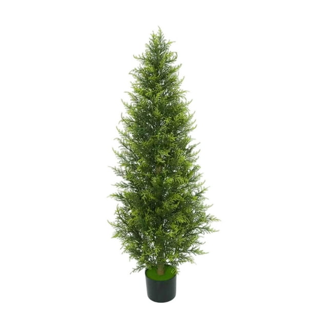 Christmas Artificial Tree With Detachable Ground Spike Shaped Tree Potted Indoor Floor Decor Household accessories