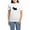 With Blue Strpe Pant, variant on CafePress - Women's Light Pajamas - Women's Short Sleeve Print T-Shirt and Pants Light Cotton Pajama Set