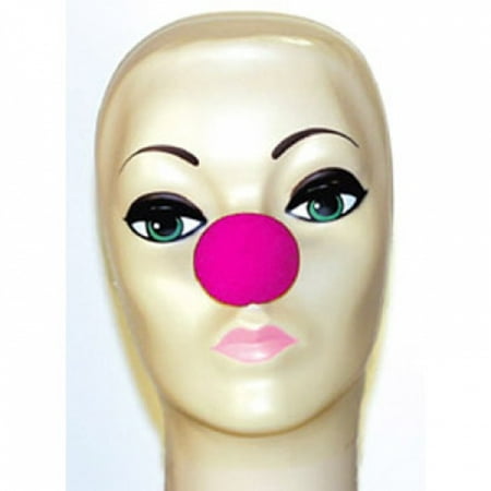 Magic By Gosh Hot Pink Foam Clown Noses (1 5/8