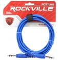 thumbnail image 4 of 3 Rockville 10' 1/4'' TRS to 1/4'' TRS  Cable 100% Copper (3 Colors), 4 of 7