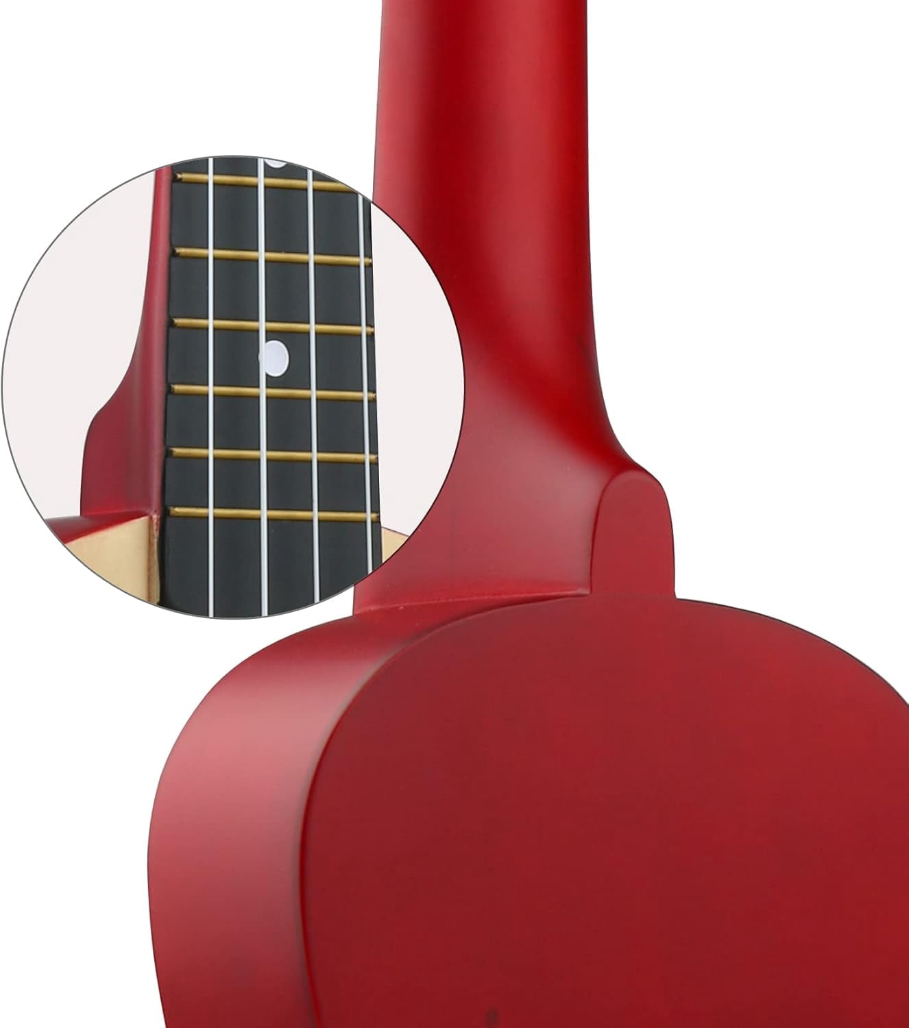 Soprano Ukulele 21 Inch Basswood Ukeleles for Beginners