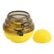 thumbnail image 3 of Bola dispensadora de golosinas para perros, alimentación lenta, interactiva, dispensadora de alimentos para mascotas, bola de rompecabezas para entrenamiento de gatos, color amarillo, 3 of 12
