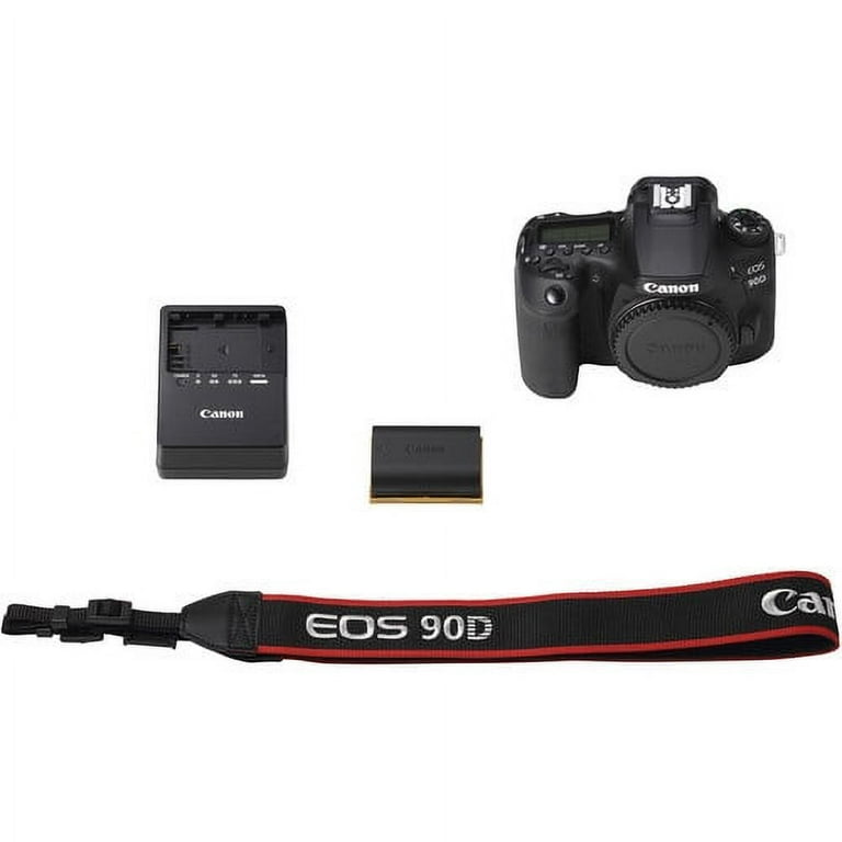 Canon EOS 90D Versatile DSLR Camera with 32.5MP APS-C CMOS Sensor