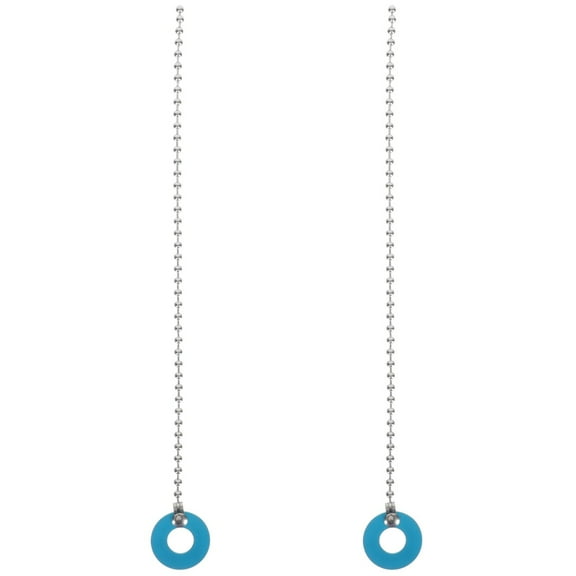 MERRYHAPY 2-Pack Cymbal Extension Chains for Drum Set Accessories, Effect Drum Hardware for Percussion Kits