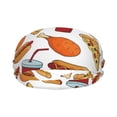 thumbnail image 2 of Wukai Hot Dog Burger Sports sweatband,Men & Women Sweatband Headband for Running, Cross Training, Racquetball, Working Out, 2 of 7
