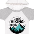 thumbnail image 4 of Inktastic Dad's Hiking Buddy with Mountains and Trees Boys or Girls Baby Bodysuit, 4 of 5