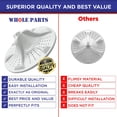 thumbnail image 6 of Whole Parts Washer Washplate Part #W10553968 - Replacement and Compatible With Some Maytag and Whirlpool Washing Machines, 6 of 9