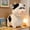 White B, variant on Giunmcul Little Tech Story Cow Plush Toy Audio Book Gift Preschool 2-5 Year Children Soft Stuffed Animal Cute Doll