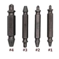 thumbnail image 4 of Juego de 4 extractores de tornillos dañados, extractores de pernos rotos, kit de taladro para tornillos rotos de fácil extracción., 4 of 4