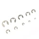 thumbnail image 5 of E-CLIP 120pcs 304 Kit de Surtido E-Clip de Acero inoxidable M1.5-10 Circlip anillos de retenció, 5 of 6