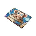 thumbnail image 3 of ZFLMY Monkey Home Diatom Mud Mats Non-Slip Quick Drying & Absorbent Rubber Backing Technology Easy to Store Super Water Absorption 24x16in, 3 of 5