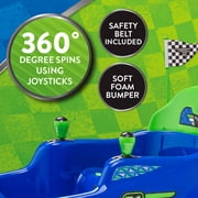 Flybar 6V Retro Bumper Car Powered Ride-On Toy, Blue