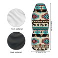 thumbnail image 6 of Uourmeti Car Seat Cover Wear Resistant Polyester, Compatible with Car Interior, Fit for Truck Trucks, Geometric Animal Pattern, 6 of 6