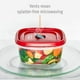 thumbnail image 3 of Recipiente de almacenamiento de alimentos Rubbermaid Easy Find con tapa de 1,2 L (paquete de 3), 3 of 4