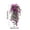 Purple, variant on SLYNSHome Artificial Hanging Flowers Plants Vines Fake Flowers for Outdoors Indoor Home Garden Wall Wedding - Pink