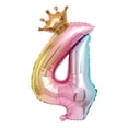 thumbnail image 4 of Globo número corona Digital 32 pulgadas para el aniversario de cumpleaños de 4 Colcomx Globo digital, 4 of 7