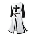 thumbnail image 1 of DuoJiaJ Medieval Waist Cincher Men's Split Hem Tunic Performance For Featival and Party Festivities, 1 of 3