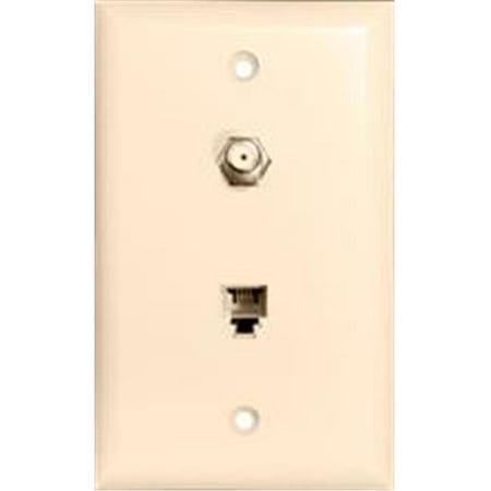 - Combination Phone - Catv Jack Lt. Almond