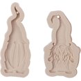 3d Santa Claus Shaped Christmas Fondant Cake Mold Silicone Chocolate