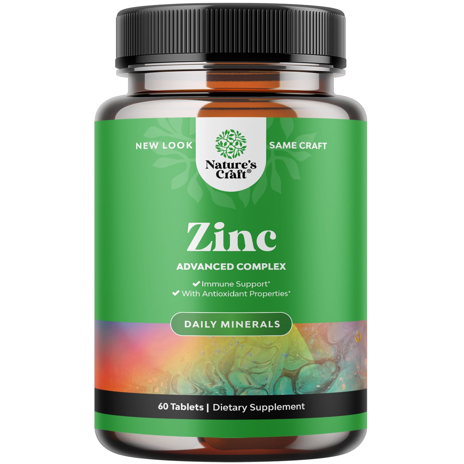 Zinc Supplement 50 mg Zinc Immune System Booster and Natural Zinc