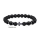 thumbnail image 3 of Qarigey Hombres Pulseras de cuentas de piedra natural Joyería resistente al desgaste Brazaletes de cuerda elástica de tigre de moda Fiesta Ropa, zapatos y accesorios Miscelánea Tipo 5, 3 of 6