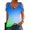 Green A, variant on Swuxness Women Sleeveless Casual Shirts, Spring and Summer Tops, Ladies Solid Color V-Neck Fashion Comfortable Blouses Off Shoulder Tee Blue, M