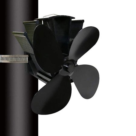Clearance Sale No Magnet Wall Hanging Fireplace Fan Low Noise 4-blade  Thermodynamic Stove Fan For Wood Log Burner Fireplace | Walmart Canada