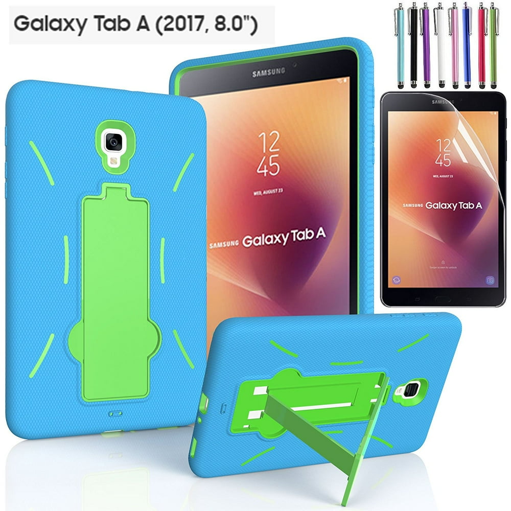 EpicGadget Galaxy Tab A 8 Case (2017), Heavy Duty Rugged Impact Hybrid