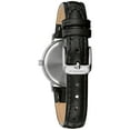thumbnail image 3 of Caravelle by Bulova Women's Black Leather Strap Watch 43L216, 3 of 3