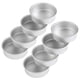 thumbnail image 1 of Juego 8 Moldes para Pasteles Pequeños 4 Pulgadas, Moldes para Pasteles Redondos para Hornear, Latas, Utensilios para Hornear para Mini Pastel, Pizza, Quiche, No Tóxico Y Saludable, 1 of 5