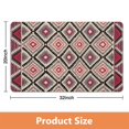 thumbnail image 4 of Add Style with Boho Bathroom Rugs: Non-Slip Aztec Bath Mat, Soft, Absorbent, with Modern Western Geometric Design, Perfect for Bathroom, Kitchen, Entryway Decor, 20x32 inch, 4 of 5