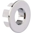 thumbnail image 4 of HAHDAXIA Sink Basin Trim Overflow Cover Brass Insert in Hole Round Caps Chrome 3 PCS, 4 of 7