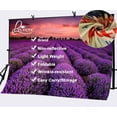 thumbnail image 4 of ABPHOTO Polyester 7x5ft Dusk View Backdrop Ultra Violet Lavender Garden Photography Background Color of the Year 2018 Love Wedding Party Photo Shooting Props, 4 of 5