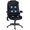 Noir, variante sur Vinsetto Chaise de Bureau de Massage avec Vibration à 6 Points, Rose
