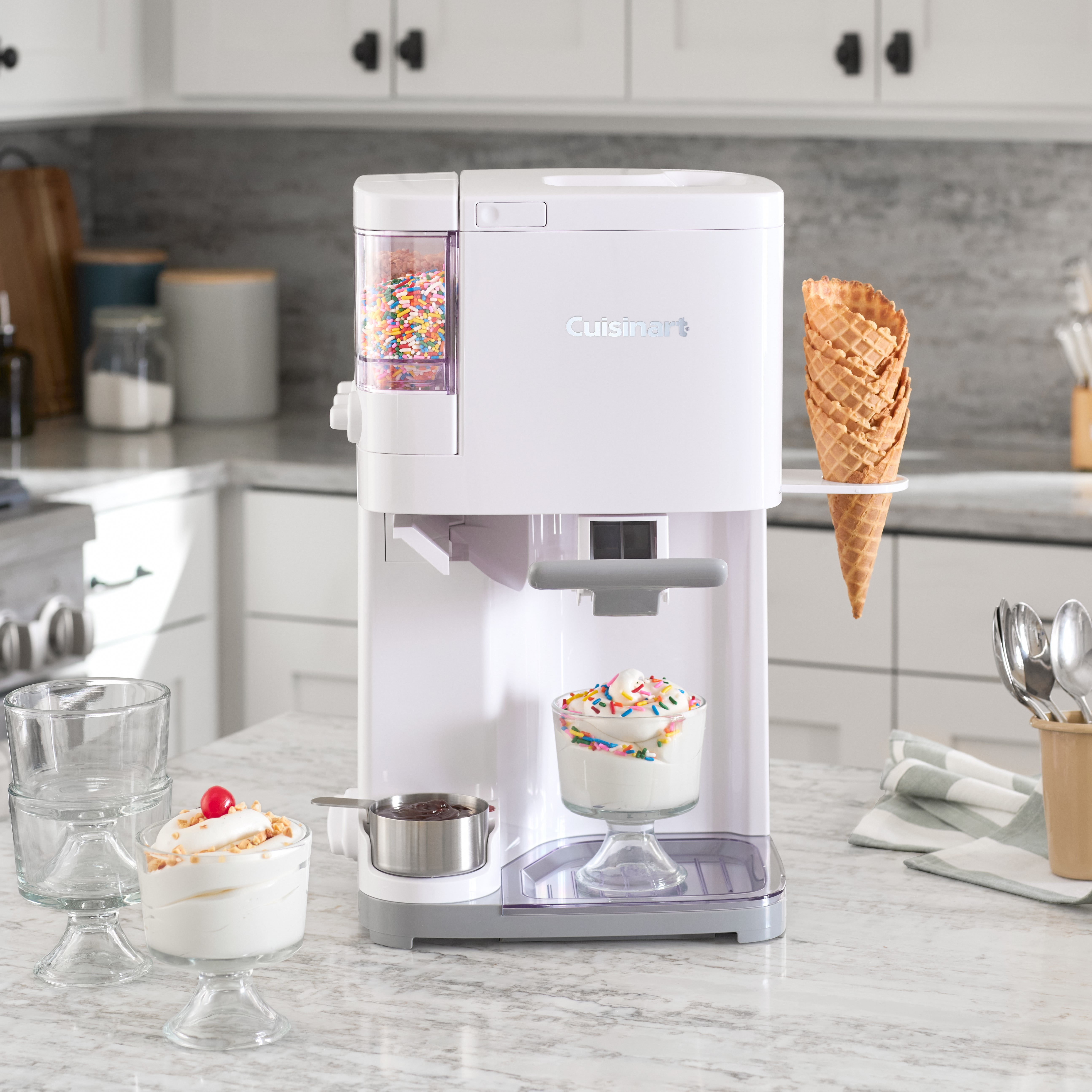 Cuisinart Soft Serve Ice Cream Machine- Mix It In Ice Cream Maker