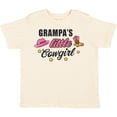 thumbnail image 3 of Inktastic Grampas Little Cowgirl with Cowgirl Hat and Boots Girls Toddler T-Shirt, 3 of 5