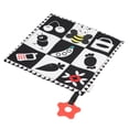 thumbnail image 1 of Manta De Seguridad Para Bebé, Manta Calmante Para Bebé, Piel De Melocotón De Poliéster, Cómoda Para Entrenar Las Habilidades Cognitivas Del Bebé Para Regalo Cergrey Abeja, 1 of 8