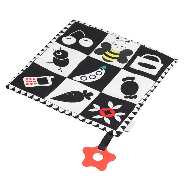 Manta De Seguridad Para Bebé, Manta Calmante Para Bebé, Piel De Melocotón De Poliéster, Cómoda Para Entrenar Las Habilidades Cognitivas Del Bebé Para Regalo Cergrey Abeja
