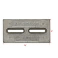 thumbnail image 4 of (Price/EA)Martyr Anodes CMDIVERZ Martyr CMDIVER Hull Anode 1/2" x 6" x 12", Zinc, 4 of 5