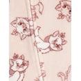 thumbnail image 3 of Disney Classics The Aristocats Marie Flannel Fleece Zip Up Woobie Sleep N' Play Newborn, 3 of 4