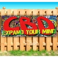 thumbnail image 1 of Cbd Expand Your Mind 13 oz Vinyl Banner With Metal Grommets, 1 of 4