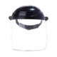thumbnail image 5 of Protector facial transparente, protector contra salpicaduras de aceite, reutilizable, a prueba de polvo, ajustable, de seguridad. Negro, 5 of 6