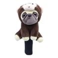 thumbnail image 1 of Lipstore Housse de Tête de Golf Protection Club de Golf Animal Portable Accessoires Mignons Marron, 1 of 7