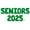 Green, variant on Letter Balloons - SENIORS 2025 16" Inch Alphabet Letters Foil Mylar Balloon Graduation Party Banner (Rose Gold)