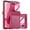 Rose Red, variant on Oupeigar for Motorola Razr 2024 50/2025 60 Phone Case with Wireless Charging,Screen Protector,Ultra-Thin Skin Feel Translucent Frosted-Blue